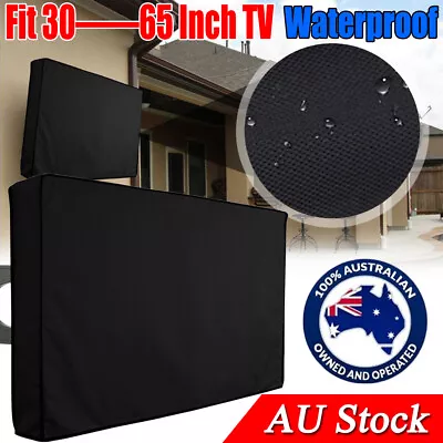 $29.59 • Buy 30-65 Inch Dustproof Waterproof TV Cover Outdoor Patio Flat Television Protector