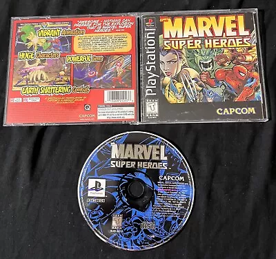 Marvel Super Heroes PlayStation 1 PS1 Complete CIB • $69.99