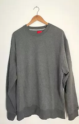 IZOD Sweater Mens XL Pullover Gray Cotton Blend Long Sleeve • $16.01