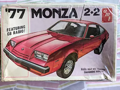 L@@k!  Factory-seald  Vintage Amt  1977 Chevy Monza 2+2  Kit *nib *super C@@l! • $79