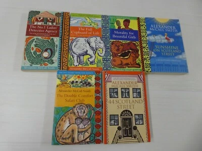 $60.28 • Buy Lot Of 6 X  Alexander McCall Smith Books (Medium Paperbacks) HM5