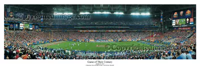 Florida Gators 2007 BCS National Champions 50 Yard Line Panoramic Poster 5039 • $49.95