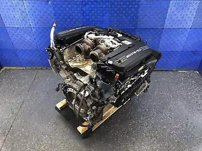 2017-2018 Mercedes C63 Amg A205 4.0l Twin Turbo Engine Assesmbly W/turbos Oem • $14400