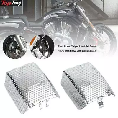 $30.39 • Buy Front Brake Caliper Insert Set Cover FIT For Touring V-Rod Street Glide 42054-05