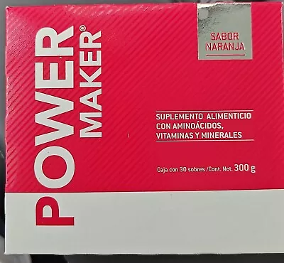 POWER MAKER  **SHIPPING**  30 Sobres  • $52