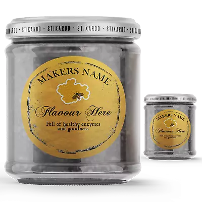 £2.75 • Buy Alabama PERSONALISED HONEY JAM POT LID JAR LABELS HOMEMADE PRESERVES JAM