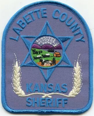 Labette County Kansas Ks Sheriff Police Patch • $9.99