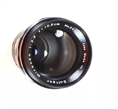 $15 • Buy Soligor Miranda 1:3.5 F=13.5cm Lens