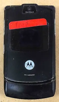 Motorola RAZR V3 - Black And Silver ( GSM ) Cellular Flip Phone • $2.97