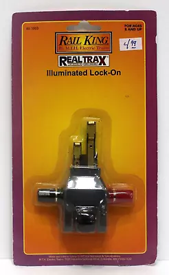 MTH 40-1003 Rail King O Scale Real Trax Illuminated Lock-on New NIB • $12.49