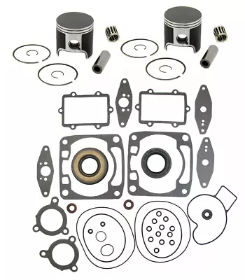 $249.95 • Buy 2 SPI Pistons Gasket Kit Bearings Arctic Cat 700 Sabercat F7 Firecat M7 EFI