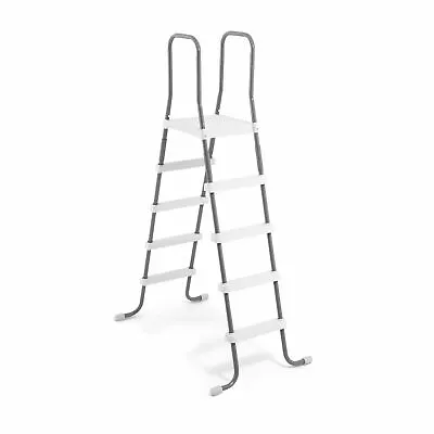 Intex 28067E Steel Frame 52  Entry Step Ladder For Above Ground Swimming Pools • $75.99