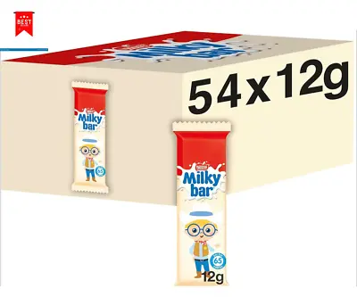 Milkybar White Chocolate Kid Bars 54 X 12 G* • £10.45