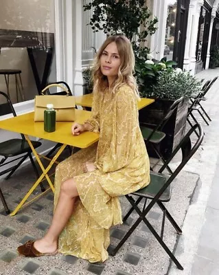 Gorgeous Zimmermann Lumino Paisley Midi Dress Size 0 • $350