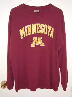 NCAA Minnesota Golden Gophers Adult XL TCX Apparel Long Sleeve Shirt • $7.95