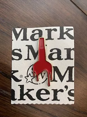 Maker's Mark Kentucky Straight Bourbon Whisky Enamel Pin NEW! • $10