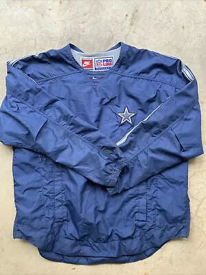 Vintage Nike Proline Dallas Cowboys Pullover/Windbreaker Size Large • $25