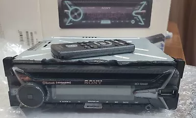 Sony Mex- XB100BT/ 3 Months In Old Car/2 Yrs In Box In Garage..Lol/Tested/Remote • $119