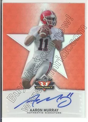 Aaron Murray Rookie Rc Draft Auto Autograph Georgia Uga Dawgs College #/99 2014 • $11.99