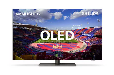 Philips 48OLED808 48 Inch OLED 4K Ultra HD HDR Ambilight Smart TV • £1099