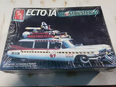 1989 AMT ECTO 1A GHOSTBUSTERS 1/25 MODEL KIT Factory Sealed In Box • £85.90