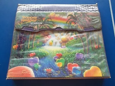 1994 Mead Trapper Keeper Folder Rainbow  Waterfall Floating Candy Hearts 29096 • $25