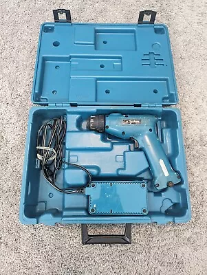 VINTAGE MAKITA 6095D 3/8  Cordless Drill/Driver Case Tested Works! • $27.84