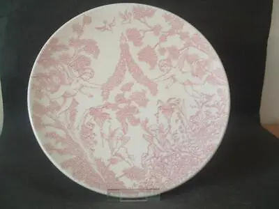 Mason's Ironstone 31cm Charger With Cherubs Birds And Flowers In Pink Colourway • £29.99