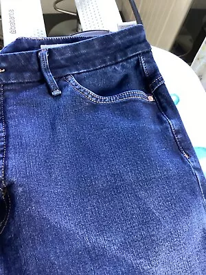 Ladies M&S Indigo Magic Jeans Straight Leg  • £15