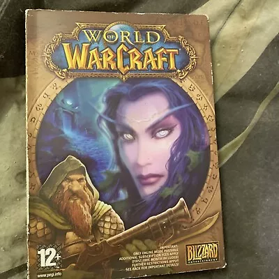 World Of Warcraft PC Game Blizzard Original Box With Manuals(b40/47)ukimport • $50