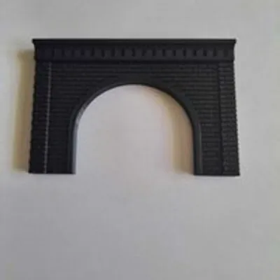 2 Pack - Model Train Tunnel Entrance 2 Track Double Wide Opening -  N Scale • $8.23