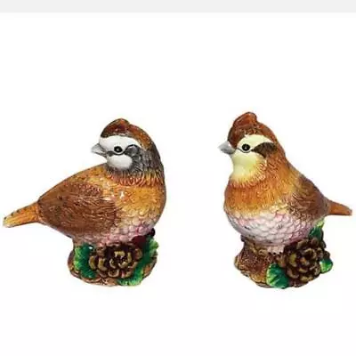 ANDREA SADEK Quail Birds Salt Pepper Shakers #61107 NEW • $11.69