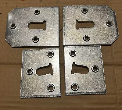 FORD Genuine Plated Door Hinge Mount Threaded Plates Set Of 4 Xt Xw Xy Zb Zc Zd • $118