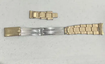 Rolex USA C + I Bracelet Gold Plated Riveted Oyster 7-72 Authentic Original • $1000