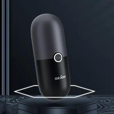 SEJOY Capsule Electric Shaver Mini Shaver With Stand Men's Portable • $16.90