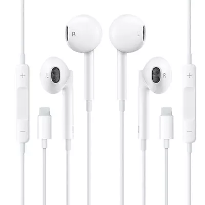 For IPad IPhone X7 8 11 12 13 Headphone Earbuds Bluetooth Earphones Wired Pro • $8.88