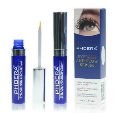 £3.99 • Buy Phoera Eye Brow Lash Growth Serum Thicker Eyebrow Eyelash Enhancing Conditioner