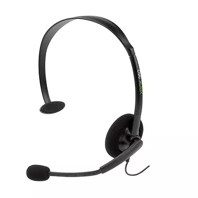 Xbox 360 Live Wired Gaming Headset & Microphone Headphones 2.5mm AUX Jack Black  • £4.99