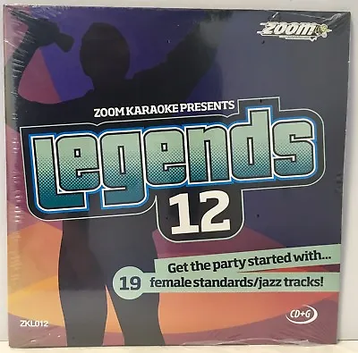 Zoom Karaoke Legends Series CD+G - Volume 12 - Eva Cassidy Female Jazz/Folk  • £3.95
