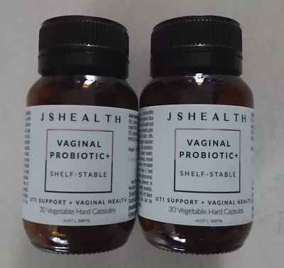 JS Health Vaginal Probiotic Shelf Stable(2 X 30T Bundle)UTI Support + Vag Health • $123.33