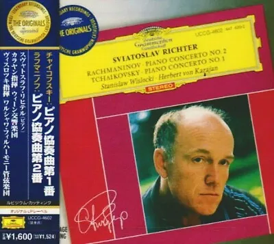 $31.80 • Buy Richter/Karajan SEALED NEW CD Rachmaninov-2/Tchaikovsky-1 Piano Concertos OBI