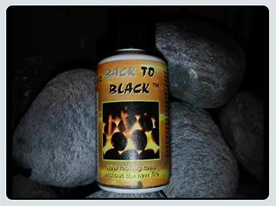 Back To Black Gas Fire Coal  Paint 30ml • £5.95