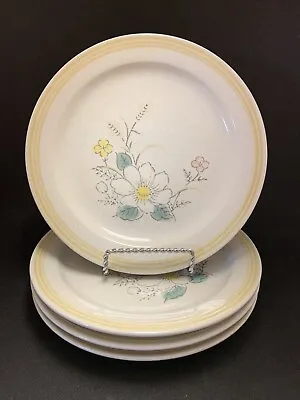 Vista Stoneware Set Of 4 Salad/Dessert Plates By Mt. Clemens Pottery Japan • $8