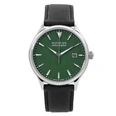 Movado Heritage Quartz Green Dial Men's Watch 3650156 • $236