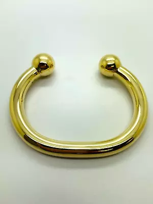9ct Yellow Solid Gold Super Heavy Torque Bangle – 9.0mm - CHEAPEST ON EBAY • £4500