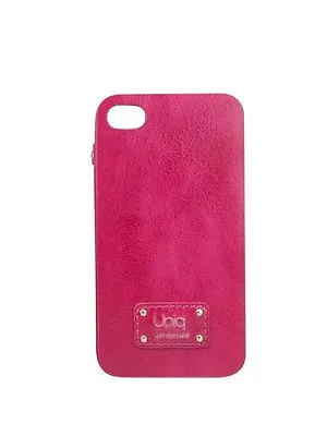 £2.99 • Buy Uniq Soiree Strawberry Genuine Leather Phone Cover For IPhone4/4S Case
