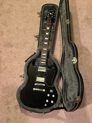 Epiphone SG G-400 6-String Ebony Electric Guitar With Case • $375