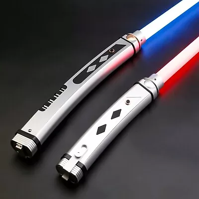 Star Wars Lightsaber Force FX Ahsoka Tano Clone Wars Dueling Metal Handle RGB • £385.11