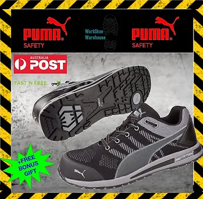 $139.95 • Buy Puma ELEVATE KNIT 643167 - LIGHT WEIGHT Anti-Slip, Safety, Work Boot / Shoes