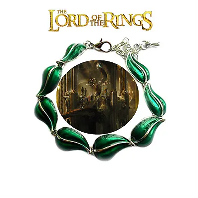 Lord Of The Rings Elven Leaf Charm Bracelet Movie Series Jewelry Multi Charms • $11.97